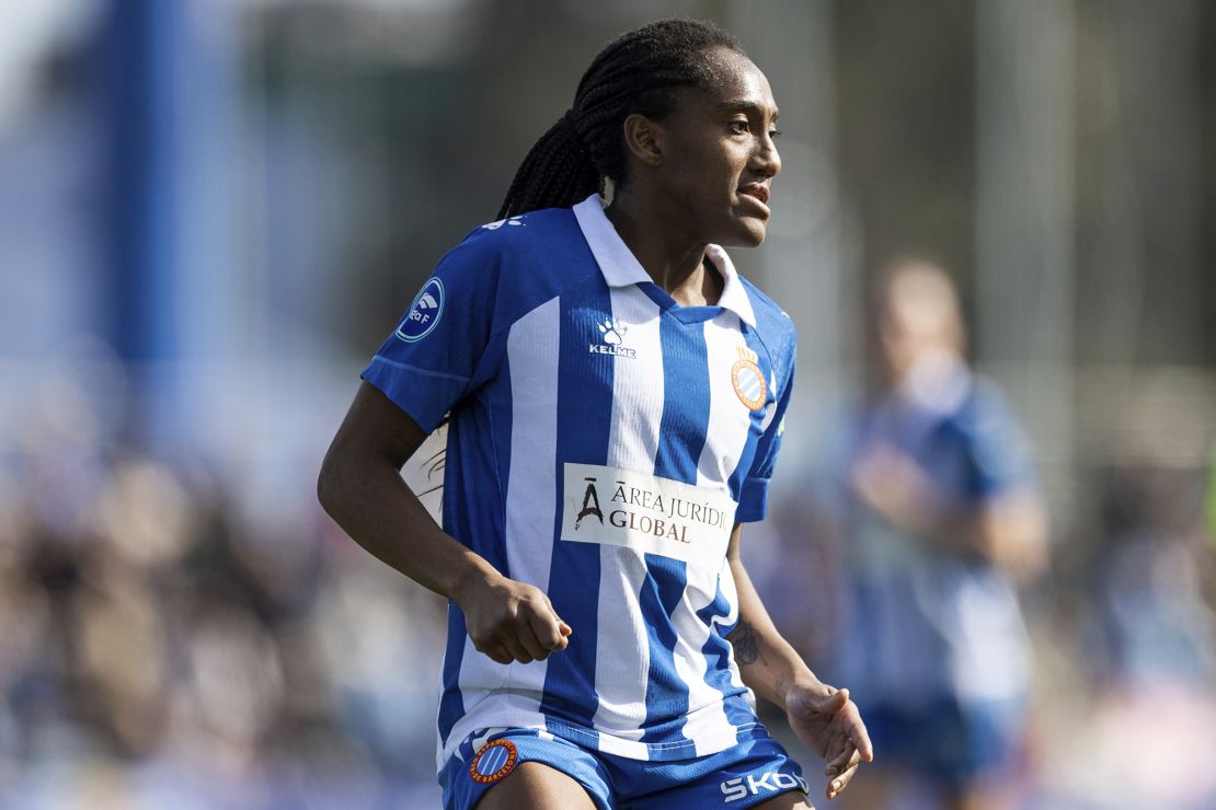 Colombian Daniela Caracas plays as a defender for Espanyol.