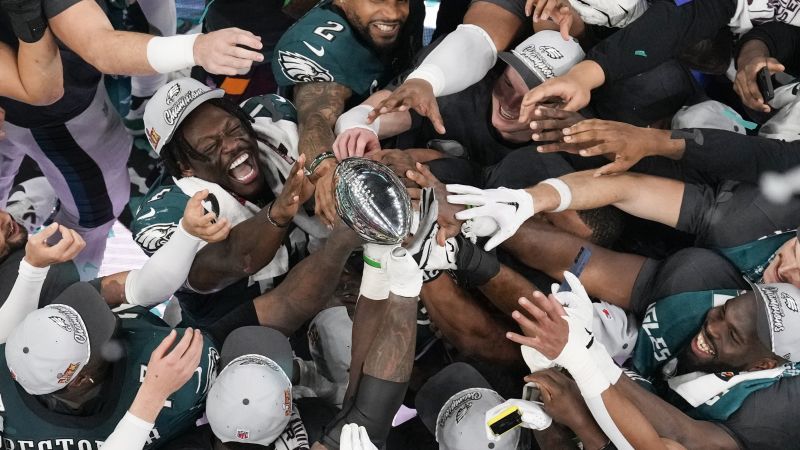 The Philadelphia Eagles just announced themselves as the NFL’s new measuring stick