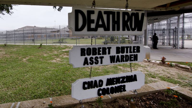 Louisiana death row inmate asks for last-minute court ruling to halt nitrogen gas execution