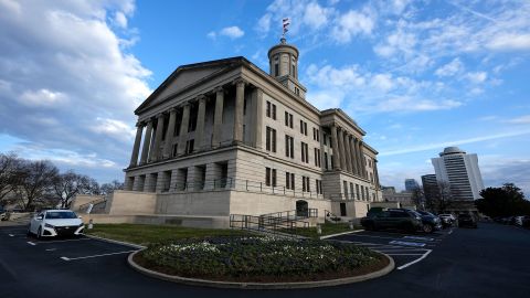 The Tennessee State Capitol in Nashville, Tennessee, on February 10.