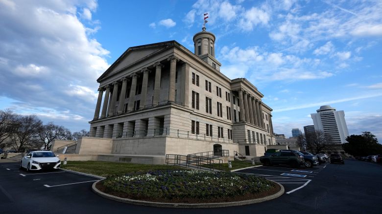 The Tennessee State Capitol in Nashville, Tennessee, on February 10.