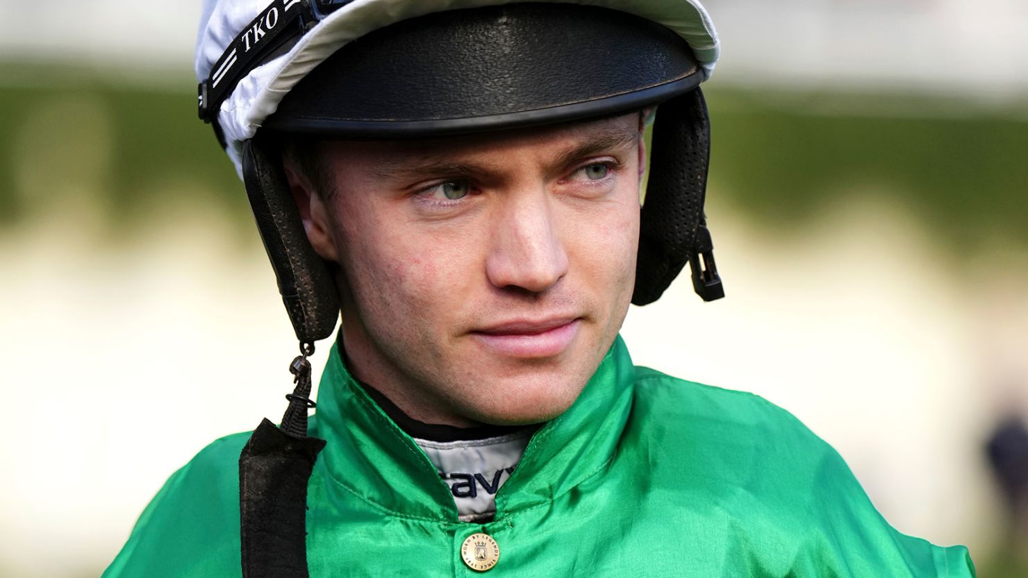 Irish jockey Michael O'Sullivan pictured in November 2024.