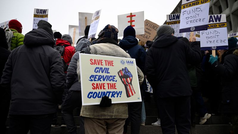 Second federal judge orders temporary reinstatement of thousands of probationary employees fired by the Trump administration | CNN Politics