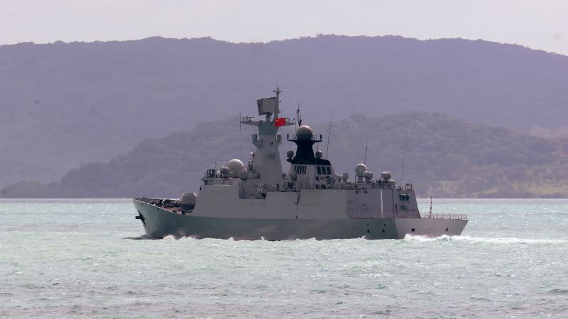 Live-fire drills by ‘extremely capable’ Chinese warships rattle New Zealand and Australia