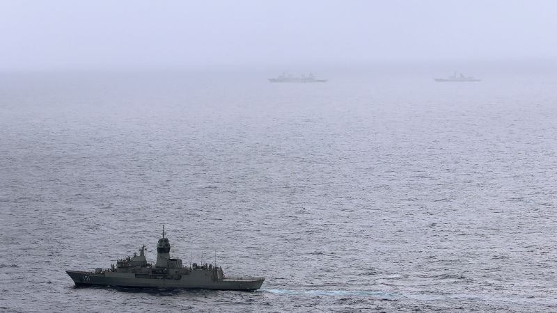 Australia found out about Chinese navy live-fire drills through a commercial pilot, official says