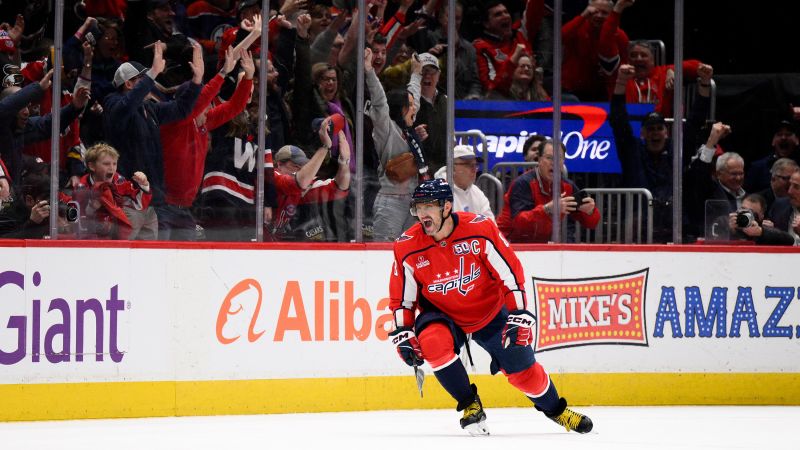 Alex Ovechkin nets hat trick to move 13 shy of breaking Wayne Gretzky’s NHL’s goals record