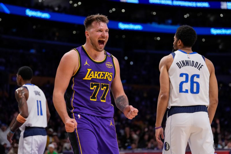 Luka Dončić takes revenge against his former team as Lakers