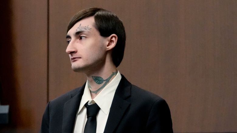 Robert E. Crimo III arrives for his trial in Judge Victoria A. Rossetti's courtroom in Waukegan, Ill., Monday, March 3, 2025.