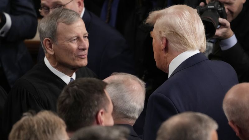 Chief Justice Roberts rebukes Trump and GOP rhetoric about impeaching judges