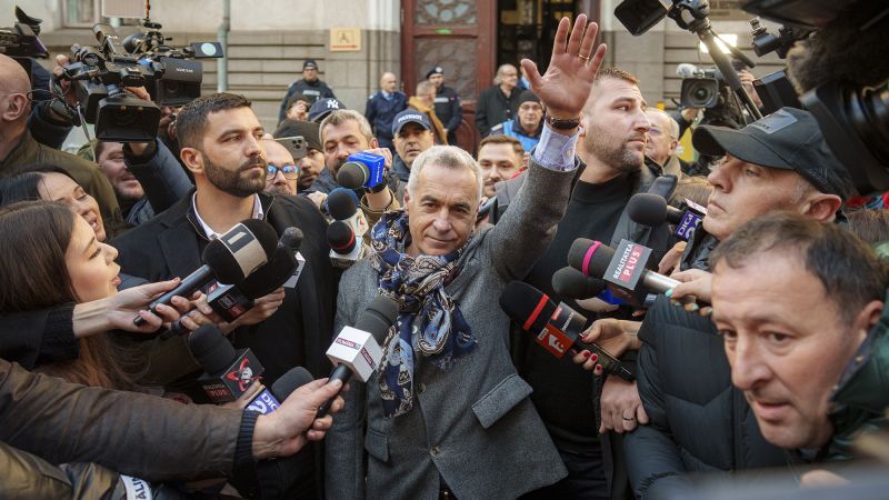 Romania: Chaos erupts after far-right frontrunner banned from presidential vote