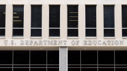 The Lyndon Baines Johnson Department of Education Building in Washington on Thursday.
