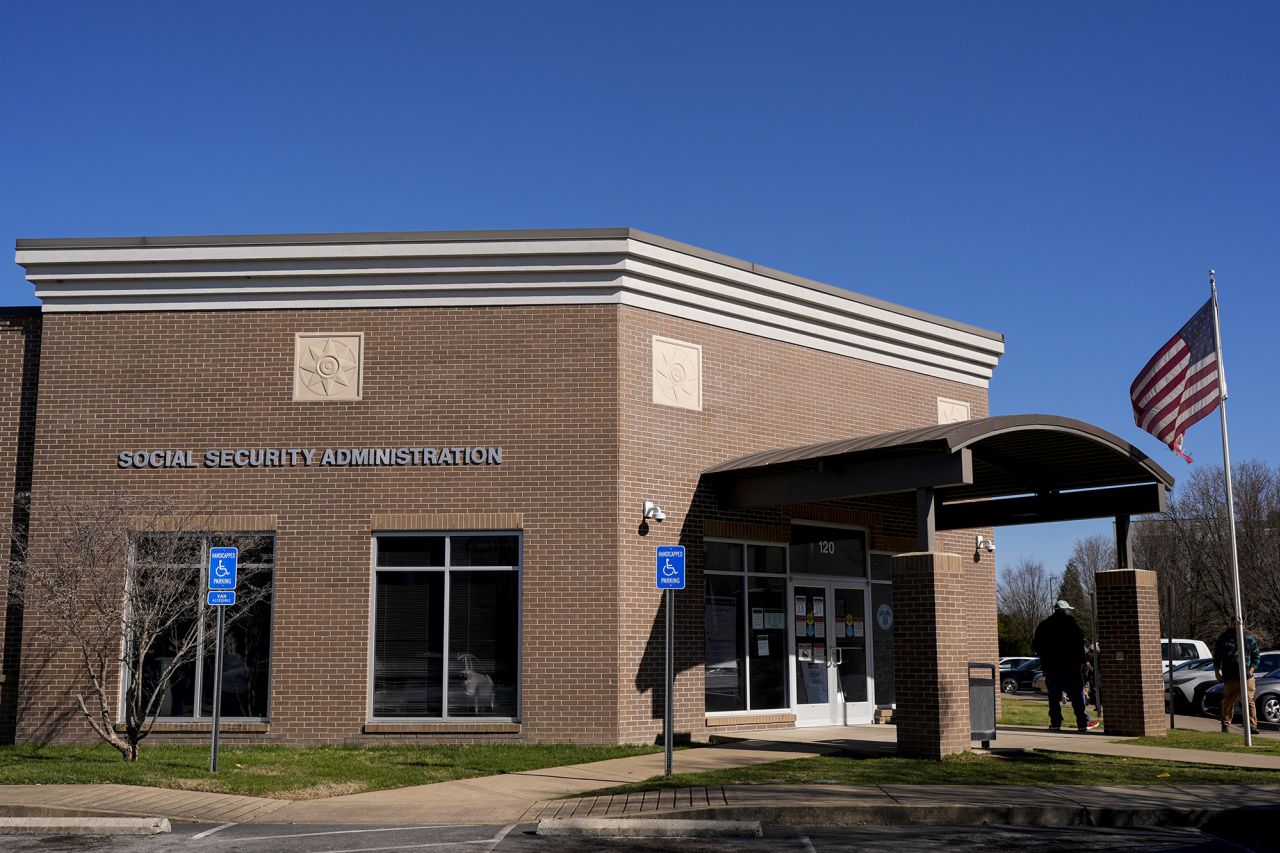 El edificio de oficinas de la Administración del Seguro Social se encontrará en Nashville, Tennessee, el 6 de marzo.