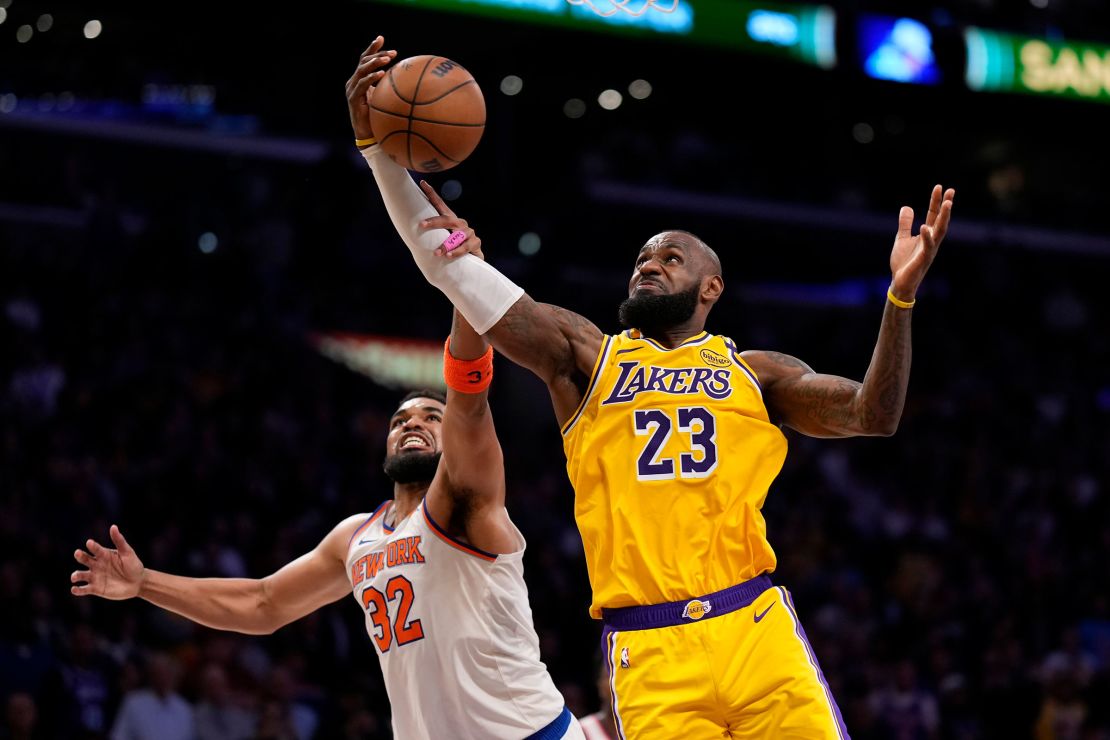 LeBron James finished two assists shy of a triple-double in the win.