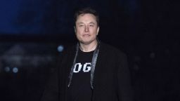Elon Musk at the White House in March, before his split with President Donald Trump.