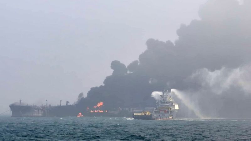 North Sea oil tanker collision: Experts on the climate catastrophe