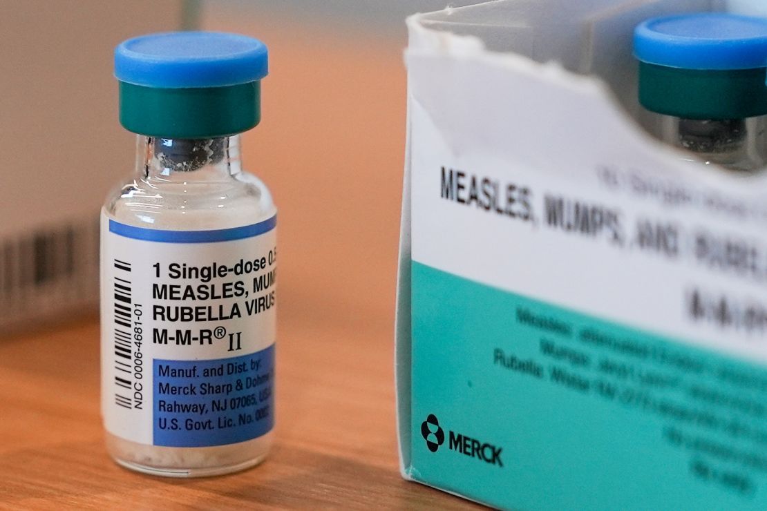 Local health officials in Texas say there's ample supply of MMR vaccines available.