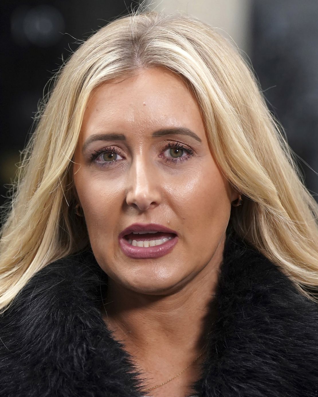 Katie Amess, the daughter of David Amess, who was killed in 2021.