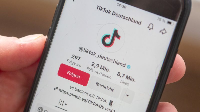 One in three Europeans now uses TikTok, according to the Chinese tech giant