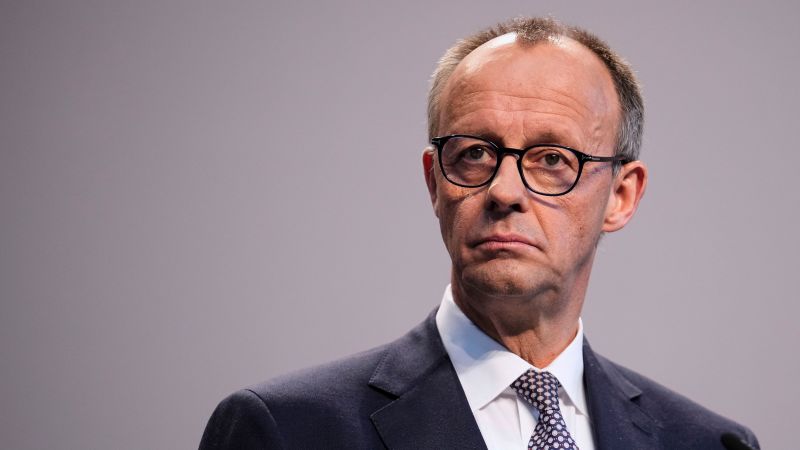 Merz fails to be elected German chancellor in first round of voting