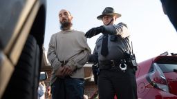 Cody Balmer is escorted from court after his preliminary arraignment on Monday, April 14, 2025, in Harrisburg, Pa. (AP Photo/Mingson Lau)