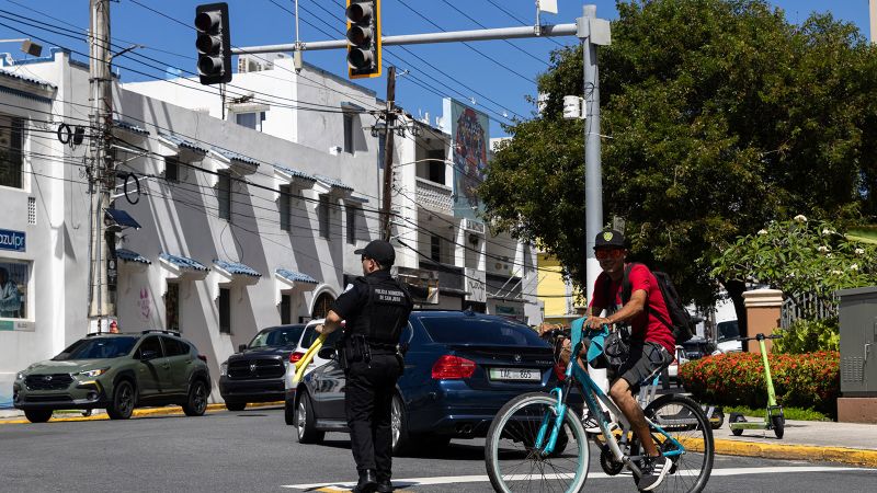 Сан Хуан Пуерто Рико AP Затъмнение на целия остров удари