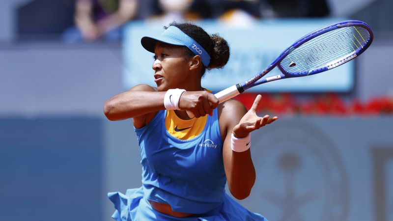 Четирикратен шампион на Grand Slam Naomi Osaka печели първо заглавие, откакто става майка 