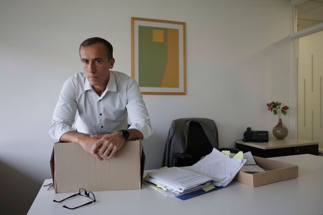 Hugo Alconada Mon, journalist, researcher, and writer, for the launch of his new spy book, 