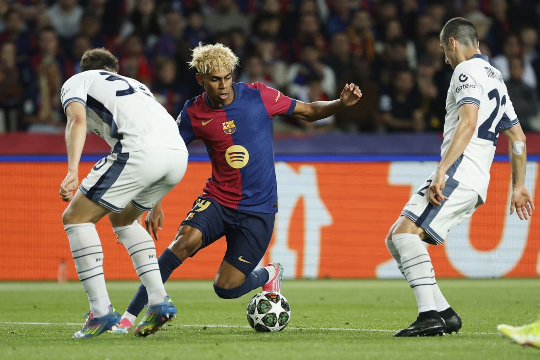 Yamal had a field day against Inter on Wednesday, but Barcelona still faces a task as the match finished 3-3.
