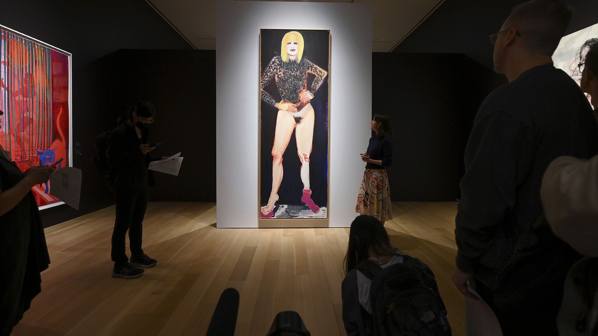 "Miss January" on display at a Christie's preview on May 2.