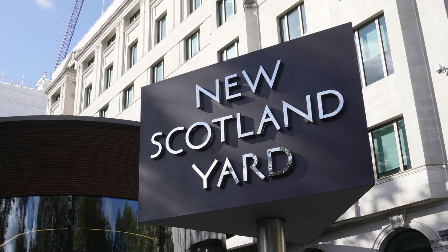 New Scotland Yard, the headquarters of the London Metropolitan Police.