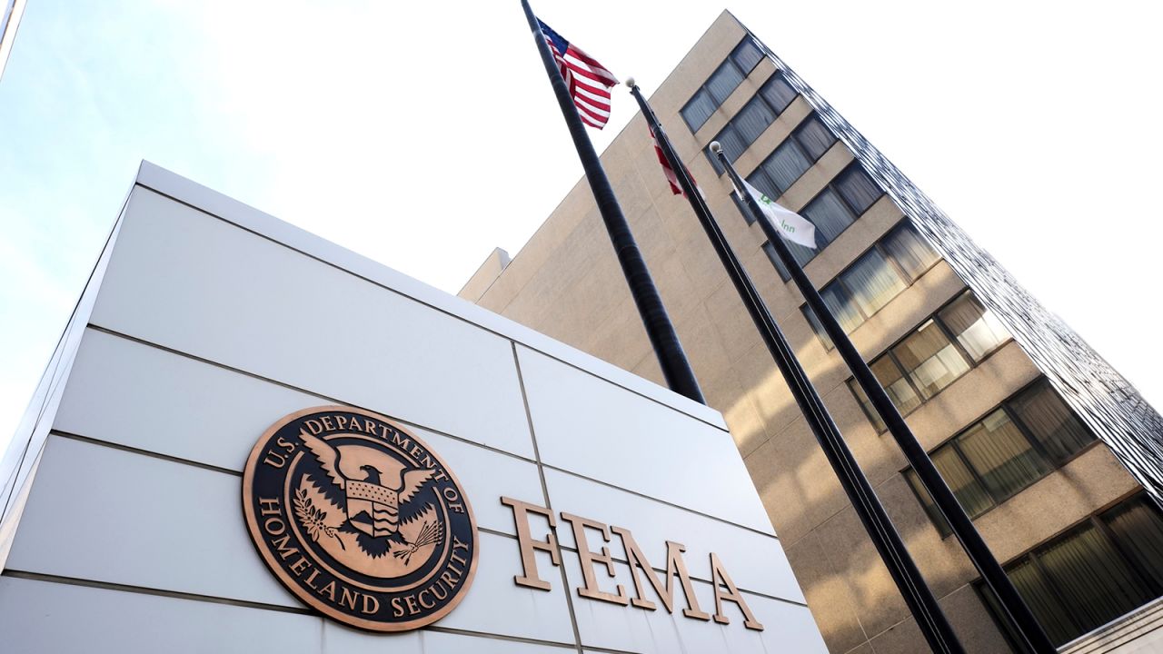 This is the Federal Emergency Management Agency headquarters in Washington, D.C., on Monday, May 5, 2025.