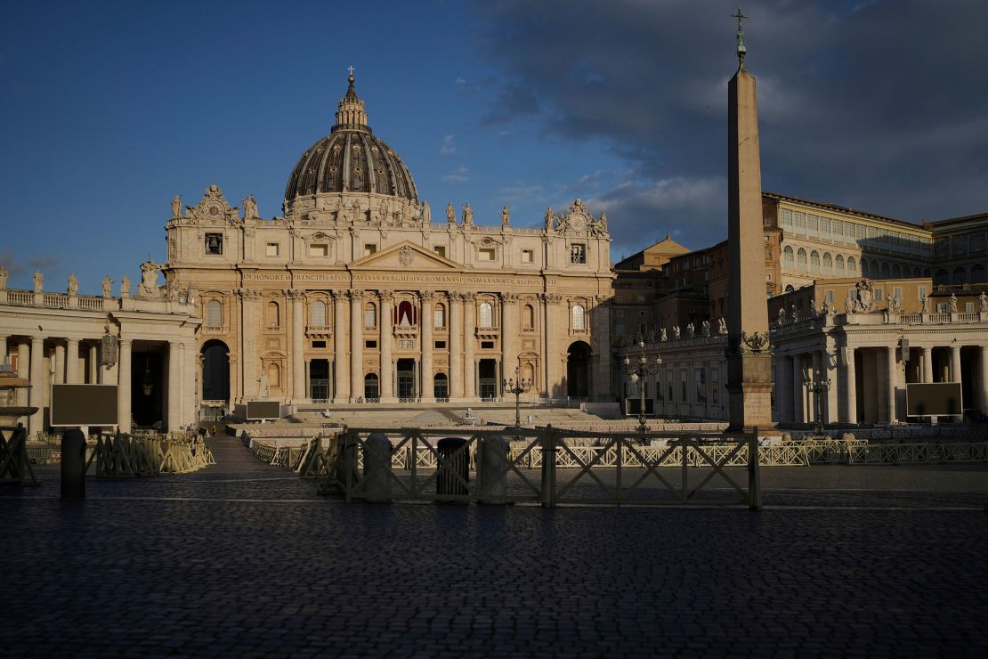 St. Peter's Basilica in Rome.