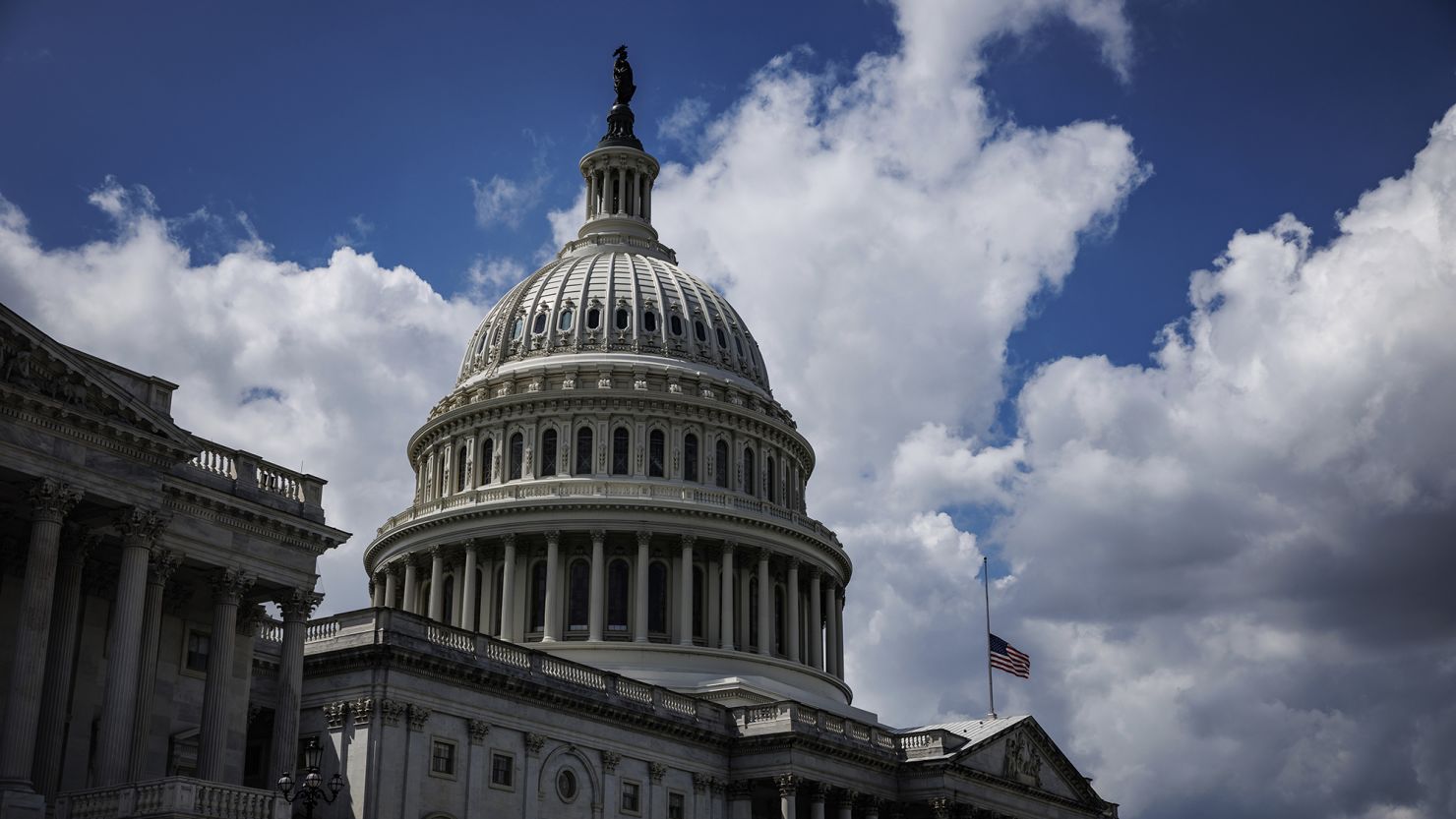 The U.S. Capitol building is seen on May 15, 2025 in Washington, D.C.