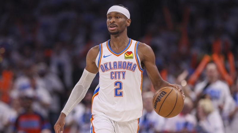 Oklahoma City Thunder star Shai Gilgeous-Alexander named 2024-25 NBA MVP