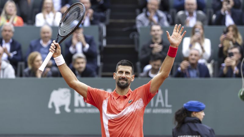 Novak Djokovic wins first match on clay since Paris Olympics to reach Geneva Open quarterfinals Novak Djokovic wins first match on clay since Paris Olympics to reach Geneva Open quarterfinals