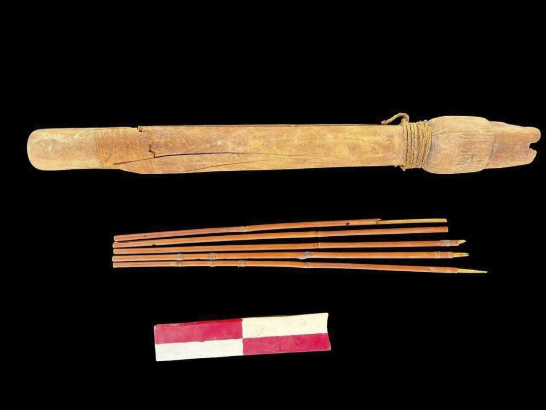 La tumba se remonta hace miles de años al nuevo período del Reino (1539-1077 a. C.).