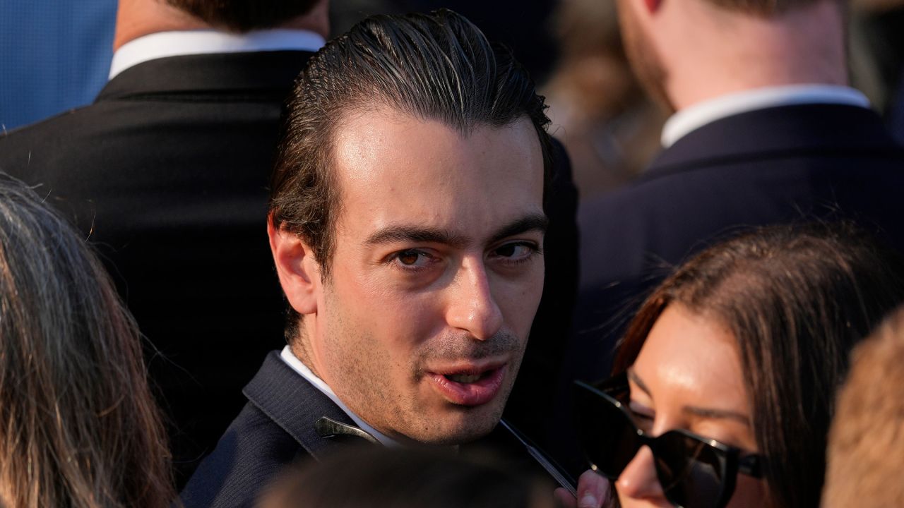 Paul Ingrassia arrives before Trump speaks during a summer soiree on the South Lawn of the White House, on June 4, 2025.