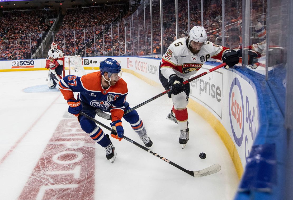 The Edmonton Oilers and Florida Panthers were playing in the Cup Final for the second consecutive year.