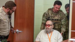 Ralph Leroy Menzies appears in Third District Court for a competency hearing in West Jordan, Utah, on November 18, 2024.