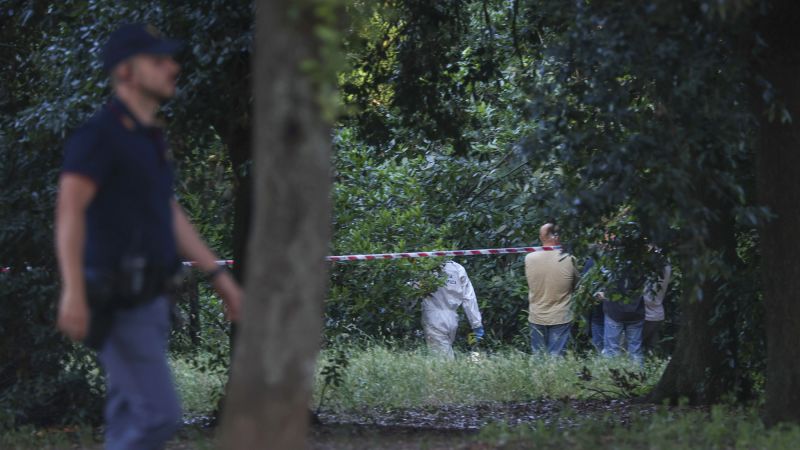 American accused in murders of mother and baby appears before Italian judge after extradition