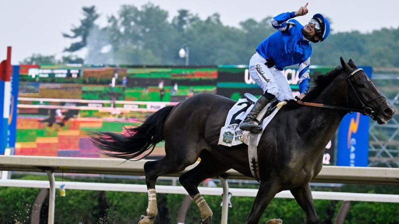 Sovereignty wins the 2025 Belmont Stakes | CNN