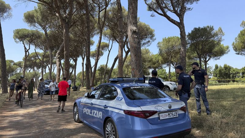 US man arrested in Greece after bodies of infant and her mother found in Roman park