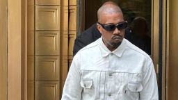 Ye, the rapper formerly known as Kanye West, leaves federal court during the trial of Sean "Diddy" Combs in New York, Friday, June 13, 2025.