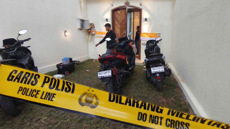Australian man shot and killed at a villa on the tourist island of Bali