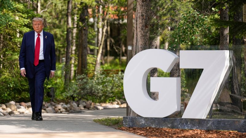 Вътре в решението на Тръмп да се възползва от G7 Рано: Криза в Близкия Изток и неприязън към групови проекти 