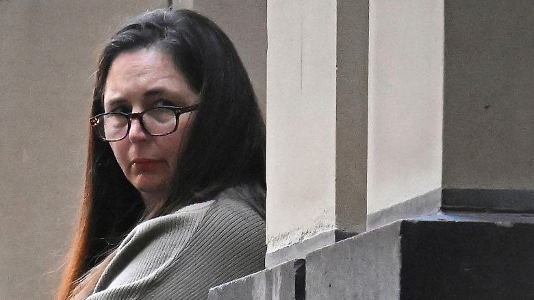 Erin Patterson, the woman accused of serving her ex-husband's family poisonous mushrooms, is photographed in Melbourne, Australia, on April 15, 2025.