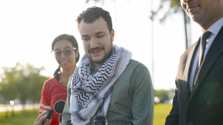 Columbia Protester Mahmoud Khalil released from immigration detention center