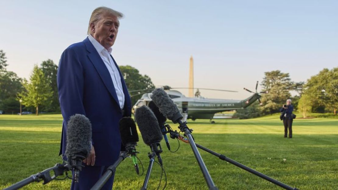 El presidente de EE.UU., Donald Trump.
