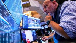 Trader Vincent Napolitano works on the floor of the New York Stock Exchange, Wednesday, June 25, 2025.