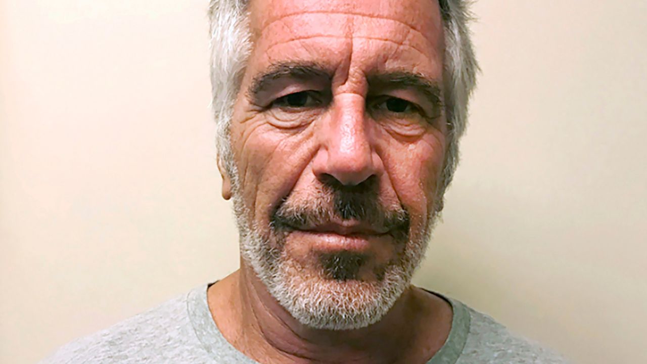 This photo provided by the New York State Sex Offender Registry shows Jeffrey Epstein, March 28, 2017.